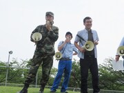 グランジ○×ゲームの様子。