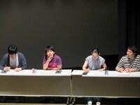 第3局のプレイヤー川島、高橋、西、岩尾。