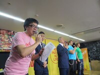 MCを担当した浦井崇。