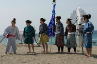 宮本武蔵「巌流島の決闘は、本当に武蔵が勝ったのか？」 のワンシーン。(c)ドラマ「新解釈・日本史」製作委員会2014