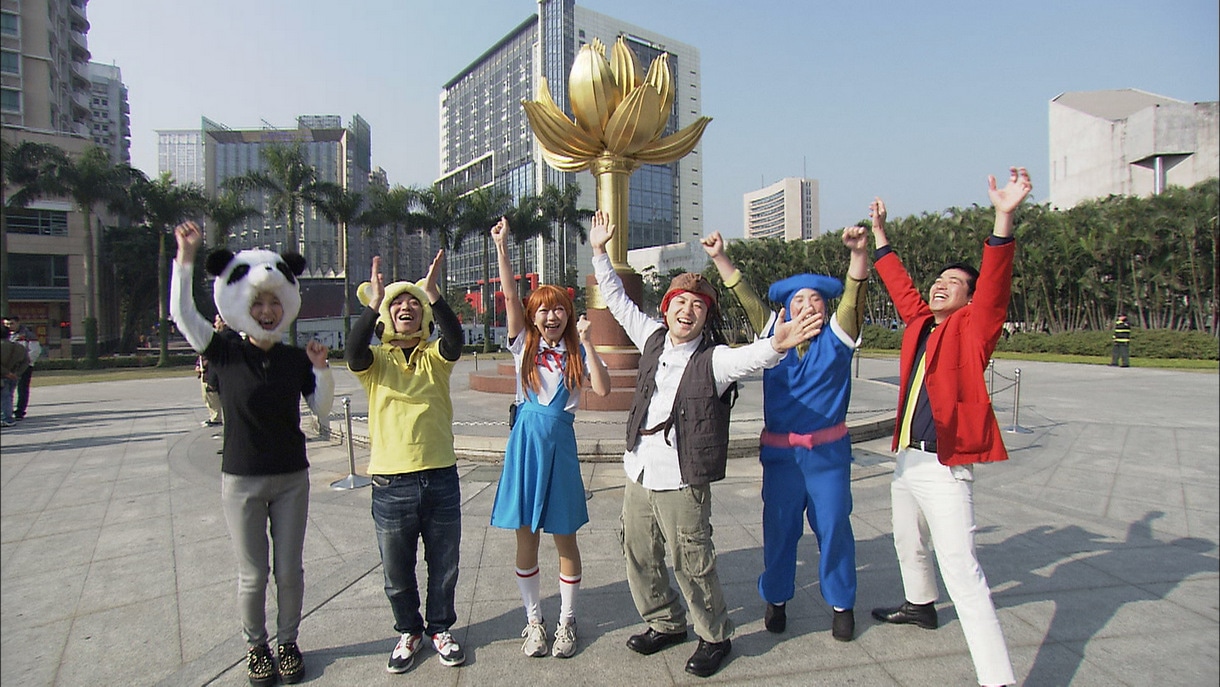 DVD「ロケみつ ザ・ワールド 桜 稲垣早希が挑む！香港・マカオ3番勝負！」のワンシーン。