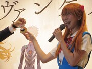 たこ焼きと化した使徒に大笑い。