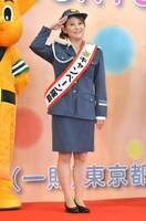 「飲酒運転させないTOKYOキャンペーン」のキャンペーン隊長に就任した友近。