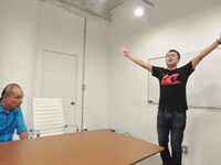 キックのハイテンションタロットの舞。