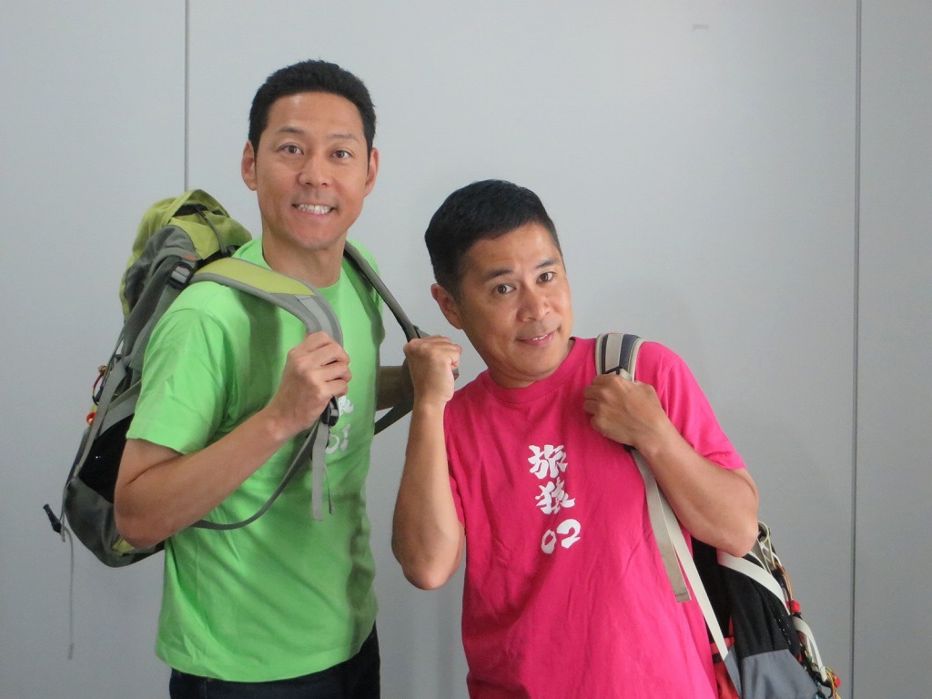 「東野・岡村の旅猿SP カリブ海を巡る太陽とビーチと音楽の旅!!」（日本テレビ）の感想を語った東野幸治とナインティナイン岡村。