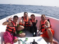 「東野・岡村の旅猿SP カリブ海を巡る太陽とビーチと音楽の旅!!」(c)NTV