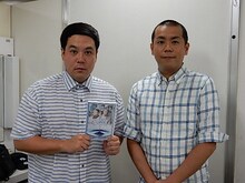 「タカトシの涙が止まらナイト」MCのタカアンドトシ。