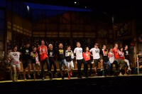 公開舞台稽古の様子。