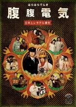 日本エレキテル連合のDVD「腹腹電気」ジャケット。
