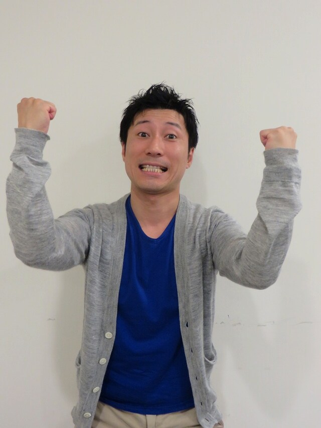 「しみけんの座長に・・なりたいんや!! 『すっちー1人ずるない？』『お先ですー。ケッケッケッ』」を開催するすっちー。