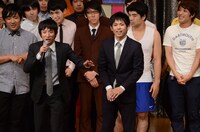 決勝進出者として名前を呼ばれた浜口浜村。