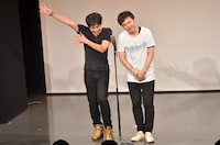 「オジンオズボーン単独ライブ～イジンイジビーンティンディキリイビ～」に出演したオジンオズボーン。