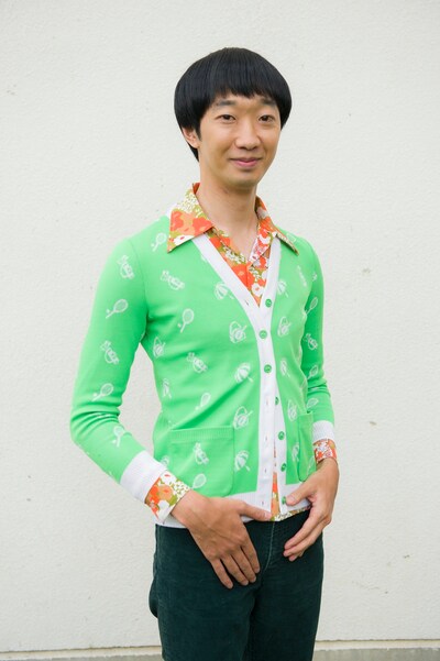 ドラマ版「アオイホノオ」で岸本役を演じるラバーガール大水。(c)島本和彦・小学館／「アオイホノオ」製作委員会