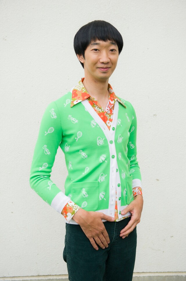 ドラマ版「アオイホノオ」で岸本役を演じるラバーガール大水。(c)島本和彦・小学館／「アオイホノオ」製作委員会