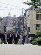 「東京☆漫才COLLECTION 漫才新人大賞～最強のお笑い芸人」（テレビ東京）撮影の様子。