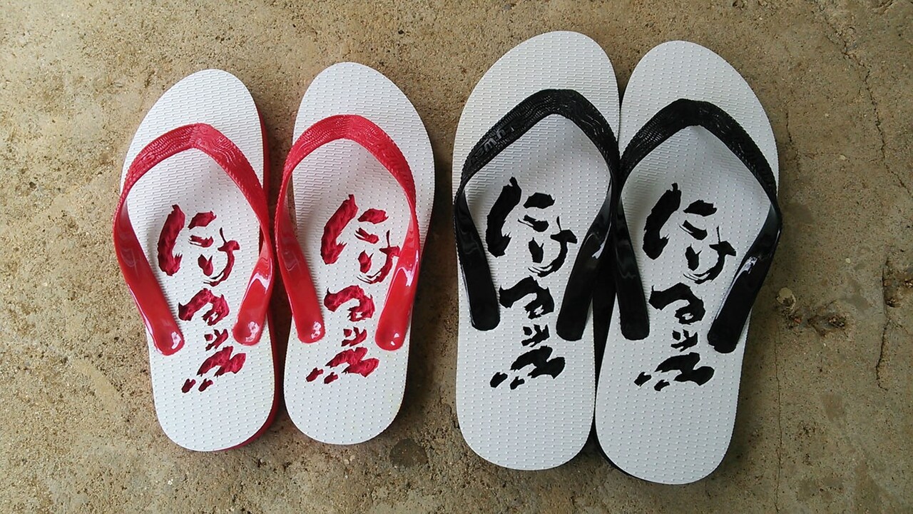 「にけつッ!!22」「にけつッ!!23」連動特典の島ぞうり