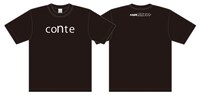 「月刊コント」5周年記念オリジナルTシャツ（黒）