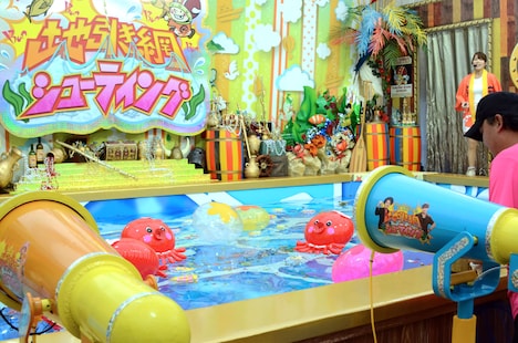 「バイキング 地引網ハウス」に設置されているアトラクション。