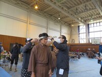 結局プロがあっという間に吉村を足軽スタイルに仕上げた。