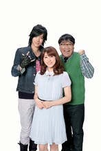 「カンニングのDAI安☆吉日！」メインMCの（左から）DAIGO、安めぐみ、カンニング竹山。