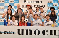 「uno cup」PRイベントの出演者たち。