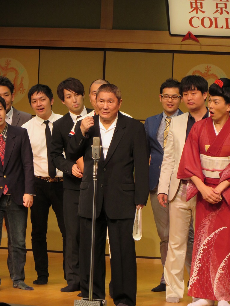 プレゼンターのビートたけし。