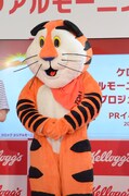 ケロッグのキャラクター、トニー・ザ・タイガー。