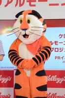 ケロッグのキャラクター、トニー・ザ・タイガー。