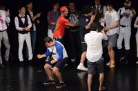 1位が発表された瞬間。