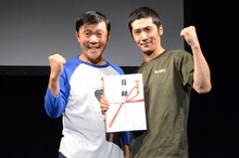 「第3回ニュースタッフプロダクション チャンピオン大会」で1位を獲得した弾丸ジャッキー。