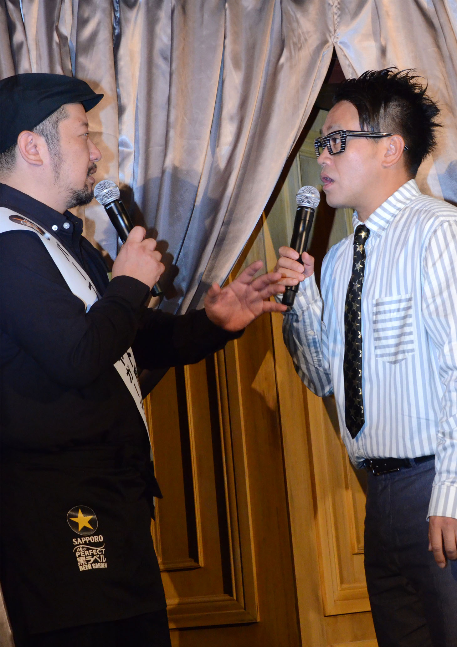 ケンドーコバヤシと宮川大輔。