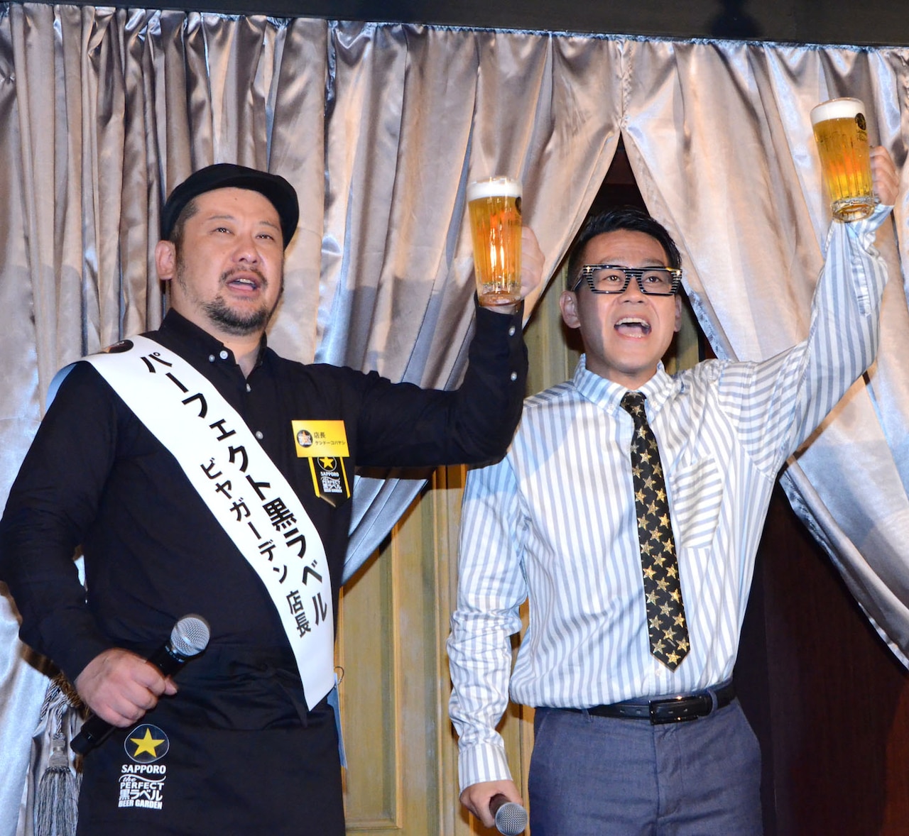 ケンドーコバヤシと宮川大輔。