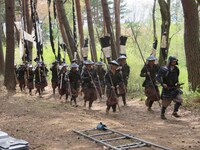 とにかく走る吉村。