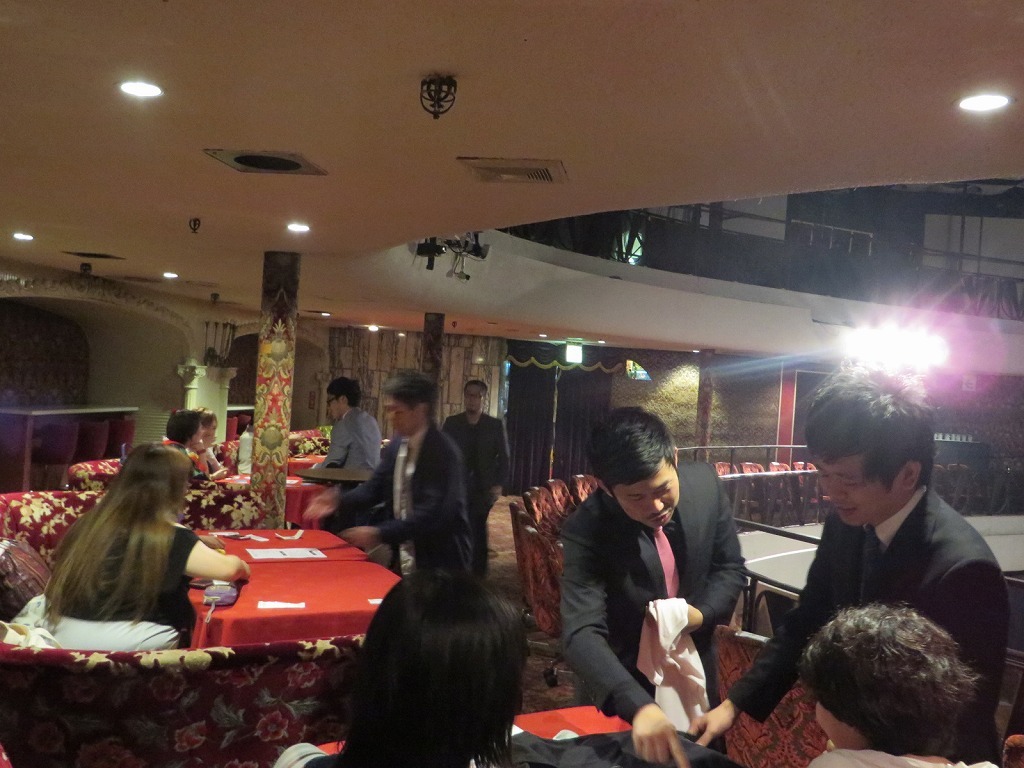 VIP席の様子。