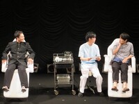 コントの一場面。