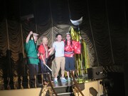 西遊記チーム優勝の瞬間。