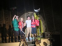 西遊記チーム優勝の瞬間。