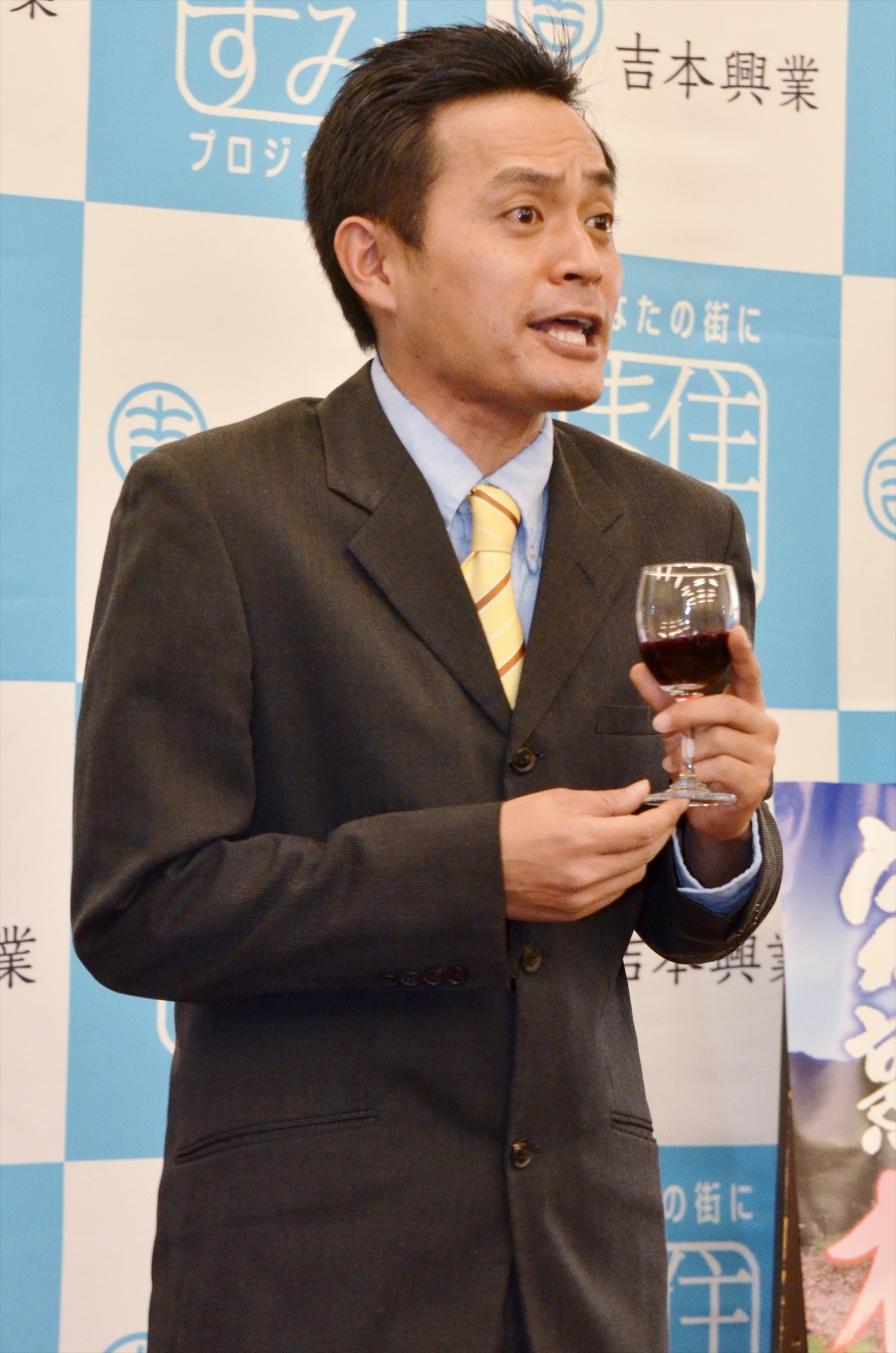 小倉智昭に扮するシューレスジョー。