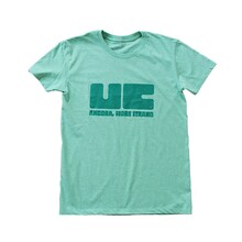 うしろシティ単独ライブ「それにしてもへんな花」Tシャツ（グリーン）