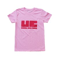 うしろシティ単独ライブ「それにしてもへんな花」Tシャツ（ピンク）