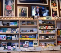 パネル展の様子。