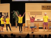 武山の相撲ギャグをものにした福本愛菜。
