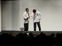 観客からのお題に苦しむ善し。