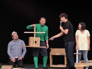 台を貼り付けてしまった川原。