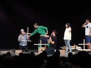 「土」ではなく「辻」を作ってしまった川島にロッシーは思わず「すごいな」と苦笑。