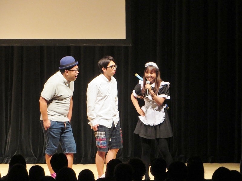 MCのハルカラにも、「大輪教授の台本そのまま読んで楽しいのか!?」と悪態をつくどきどきキャンプ。