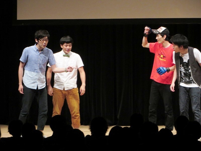 下剋上バトルに乱入したねじ。