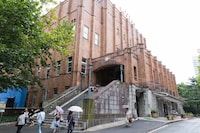 今回の独演会の会場となった日比谷公会堂。来年もここで行われる。