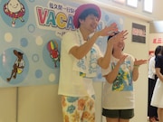 終演後の写メ会。