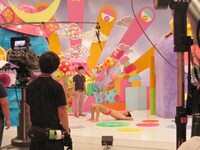 全力でリハに取り組む庄司。